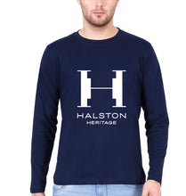 Load image into Gallery viewer, Halston Full Sleeves T-Shirt for Men-Navy Blue-Ektarfa.online
