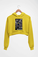 Load image into Gallery viewer, Diego Maradona Crop HOODIE FOR WOMEN-Mustard Yellow-Ektarfa.online
