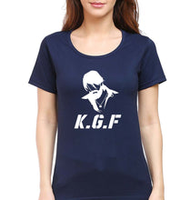 Load image into Gallery viewer, KGF T-Shirt for Women-Navy Blue-Ektarfa.online
