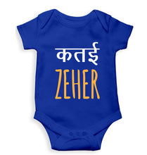 Load image into Gallery viewer, Katai Zeher(Zakir Khan) Kids Romper For Baby Boy/Girl-Royal Blue-Ektarfa.online
