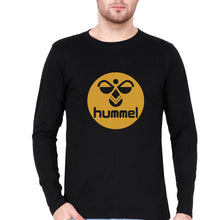 Load image into Gallery viewer, Hummel Full Sleeves T-Shirt for Men-S(38 Inches)-Black-Ektarfa.online
