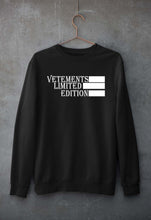 Load image into Gallery viewer, Vetements Unisex Sweatshirt for Men/Women-Black-Ektarfa.online
