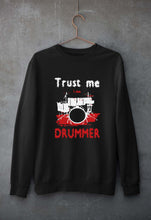 Load image into Gallery viewer, Drummer Unisex Sweatshirt for Men/Women-Black-Ektarfa.online
