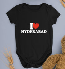 Load image into Gallery viewer, I Love Hyderabad Kids Romper Kids Romper For Baby Boy/Girl
