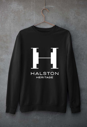 Halston Unisex Sweatshirt for Men/Women-Black-Ektarfa.online