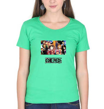Load image into Gallery viewer, One Piece T-Shirt for Women-Flag Green-Ektarfa.online
