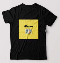 Load image into Gallery viewer, BTS Butter T-Shirt for Men-Black-Ektarfa.online
