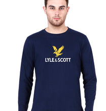 Load image into Gallery viewer, Lyle &amp; Scott Full Sleeves T-Shirt for Men-Navy Blue-Ektarfa.online
