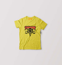 Load image into Gallery viewer, Thrasher Kids T-Shirt for Boy/Girl-0-1 Year(20 Inches)-Yellow-Ektarfa.online
