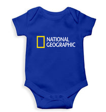 Load image into Gallery viewer, National Geographic Kids Romper For Baby Boy/Girl-0-5 Months(18 Inches)-Royal Blue-Ektarfa.online
