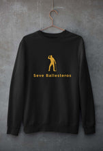 Load image into Gallery viewer, Seve Ballesteros Golf Unisex Sweatshirt for Men/Women-S(40 Inches)-Black-Ektarfa.online
