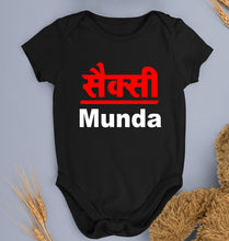 Load image into Gallery viewer, Sexy Munda Kids Romper For Baby Boy/Girl-Black-Ektarfa.online
