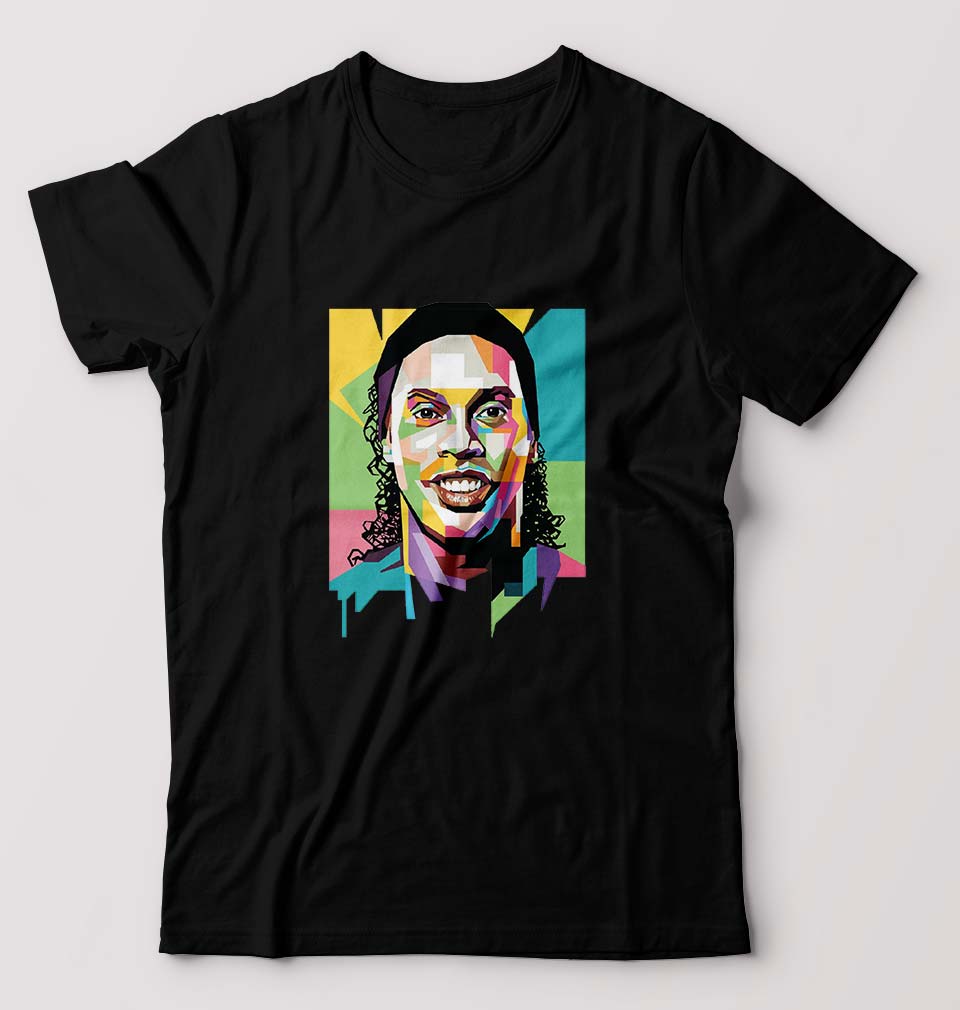 Ronaldinho T-Shirt for Men-Black-Ektarfa.online