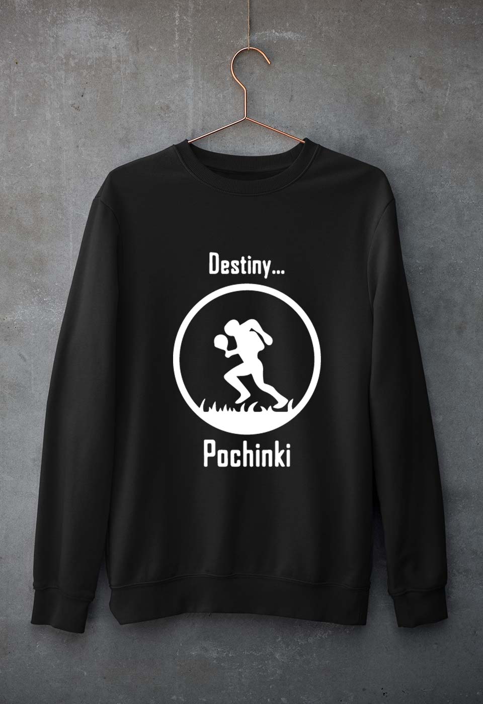 Battlegrounds Mobile India (BGMI) Unisex Sweatshirt for Men/Women-Black-Ektarfa.online