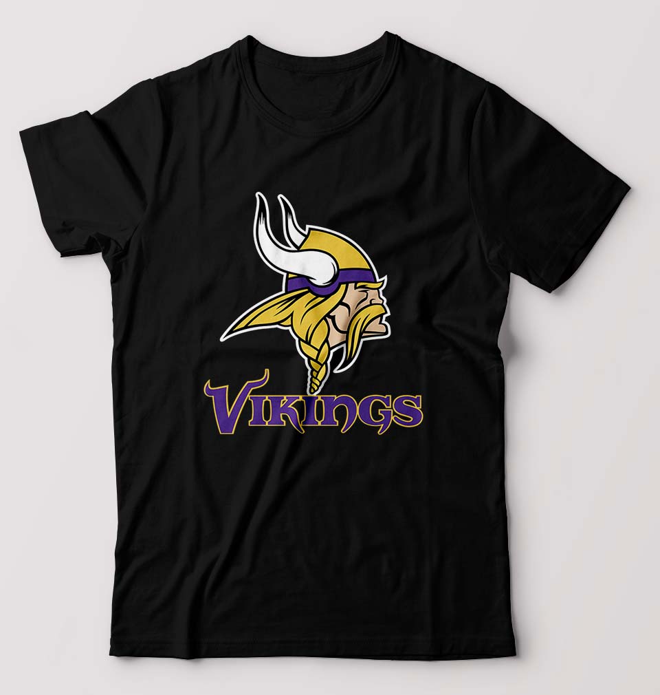 Vikings T-Shirt for Men-Black-Ektarfa.online