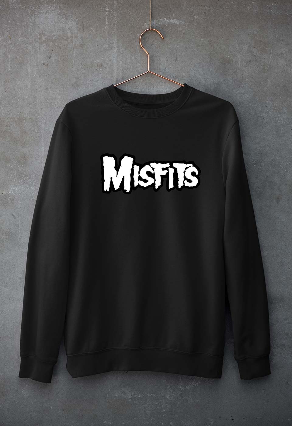 Misfits Unisex Sweatshirt for Men/Women-Black-Ektarfa.online