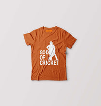 Load image into Gallery viewer, Sachin Tendulkar God T-Shirt for Boy/Girl-Orange-Ektarfa.online
