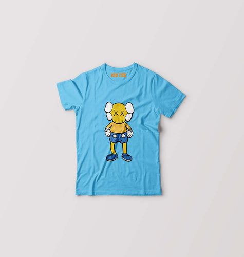 Kaws Kids T-Shirt for Boy/Girl-Light blue-Ektarfa.online