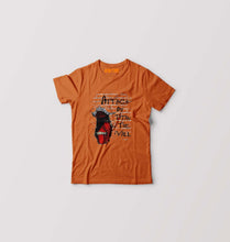 Load image into Gallery viewer, Attack on Titan Kids T-Shirt for Boy/Girl-Orange-Ektarfa.online
