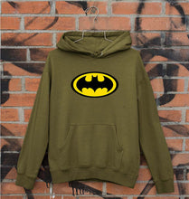 Load image into Gallery viewer, Batman Unisex Hoodie for Men/Women-S(40 Inches)-Olive Green-Ektarfa.online
