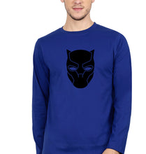 Load image into Gallery viewer, Black Panther Superhero Full Sleeves T-Shirt for Men-Royal blue-Ektarfa.online
