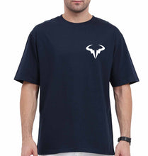 Load image into Gallery viewer, Rafael Nadal (RAFA) Oversized T-Shirt for Men-Navy Blue-Ektarfa.online
