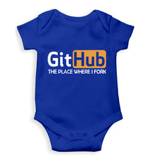 Load image into Gallery viewer, GitHub Kids Romper For Baby Boy/Girl-Royal Blue-Ektarfa.online
