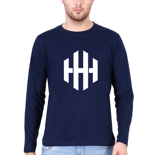 Triple H WWE Full Sleeves T-Shirt for Men-Navy Blue-Ektarfa.online