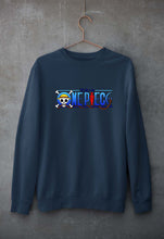 Load image into Gallery viewer, One Piece Unisex Sweatshirt for Men/Women-S(40 Inches)-Navy Blue-Ektarfa.online
