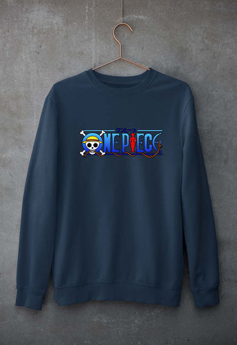 One Piece Unisex Sweatshirt for Men/Women-Navy Blue-Ektarfa.online