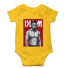 Load image into Gallery viewer, Islam Makhachev Kids Romper For Baby Boy/Girl-Yellow-Ektarfa.online
