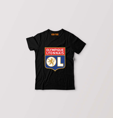 Lyon Kids T-Shirt for Boy/Girl-Black-Ektarfa.online