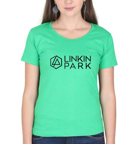 Linkin Park T-Shirt for Women-Flag Green-Ektarfa.online
