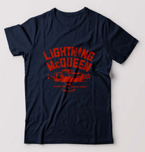 Load image into Gallery viewer, Lightning McQueen T-Shirt for Men-Navy Blue-Ektarfa.online
