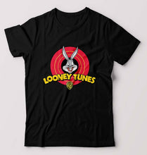 Load image into Gallery viewer, Looney Tunes T-Shirt for Men-S(38 Inches)-Black-Ektarfa.online
