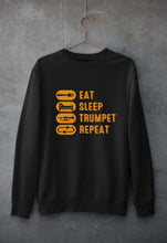 Load image into Gallery viewer, Trumpet Unisex Sweatshirt for Men/Women-Black-Ektarfa.online
