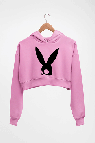 Ariana Grande Crop HOODIE FOR WOMEN-Light Baby Pink-Ektarfa.online