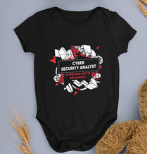 Load image into Gallery viewer, Cyber Security Kids Romper For Baby Boy/Girl-Black-Ektarfa.online
