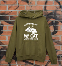 Load image into Gallery viewer, Cat Unisex Hoodie for Men/Women-Olive Green-Ektarfa.online
