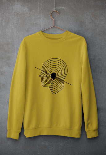 Nine Inch Nails Unisex Sweatshirt for Men/Women-Mustard Yellow-Ektarfa.online