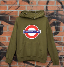 Load image into Gallery viewer, London Calling Unisex Hoodie for Men/Women-Olive Green-Ektarfa.online
