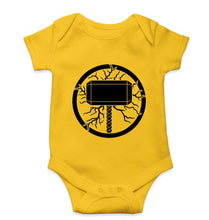 Load image into Gallery viewer, Thor Superhero Kids Romper For Baby Boy/Girl-0-5 Months(18 Inches)-Yellow-Ektarfa.online
