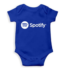 Load image into Gallery viewer, Spotify Kids Romper For Baby Boy/Girl-0-5 Months(18 Inches)-Royal Blue-Ektarfa.online
