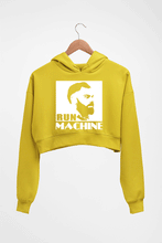 Load image into Gallery viewer, Virat Kohli Crop HOODIE FOR WOMEN-Mustard yellow-Ektarfa.online
