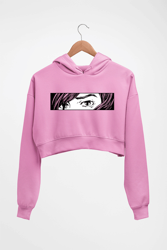 Anime Crop HOODIE FOR WOMEN-Light Baby Pink-Ektarfa.online