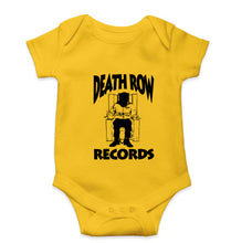 Load image into Gallery viewer, Death Row Records Kids Romper For Baby Boy/Girl-0-5 Months(18 Inches)-Yellow-Ektarfa.online
