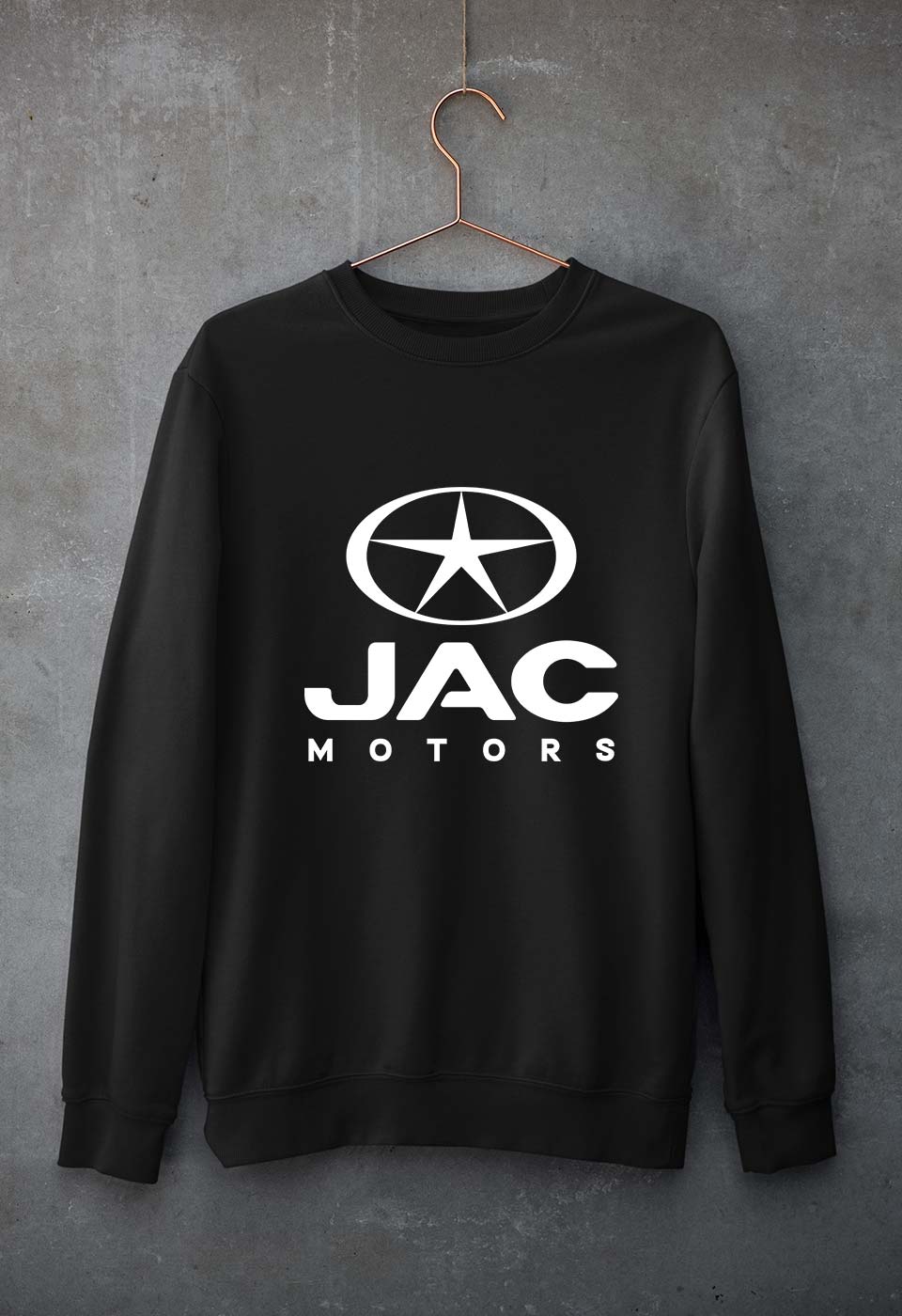 JAC Motors Unisex Sweatshirt for Men/Women-Black-Ektarfa.online