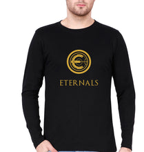 Load image into Gallery viewer, Eternals Full Sleeves T-Shirt for Men-S(38 Inches)-Black-Ektarfa.online
