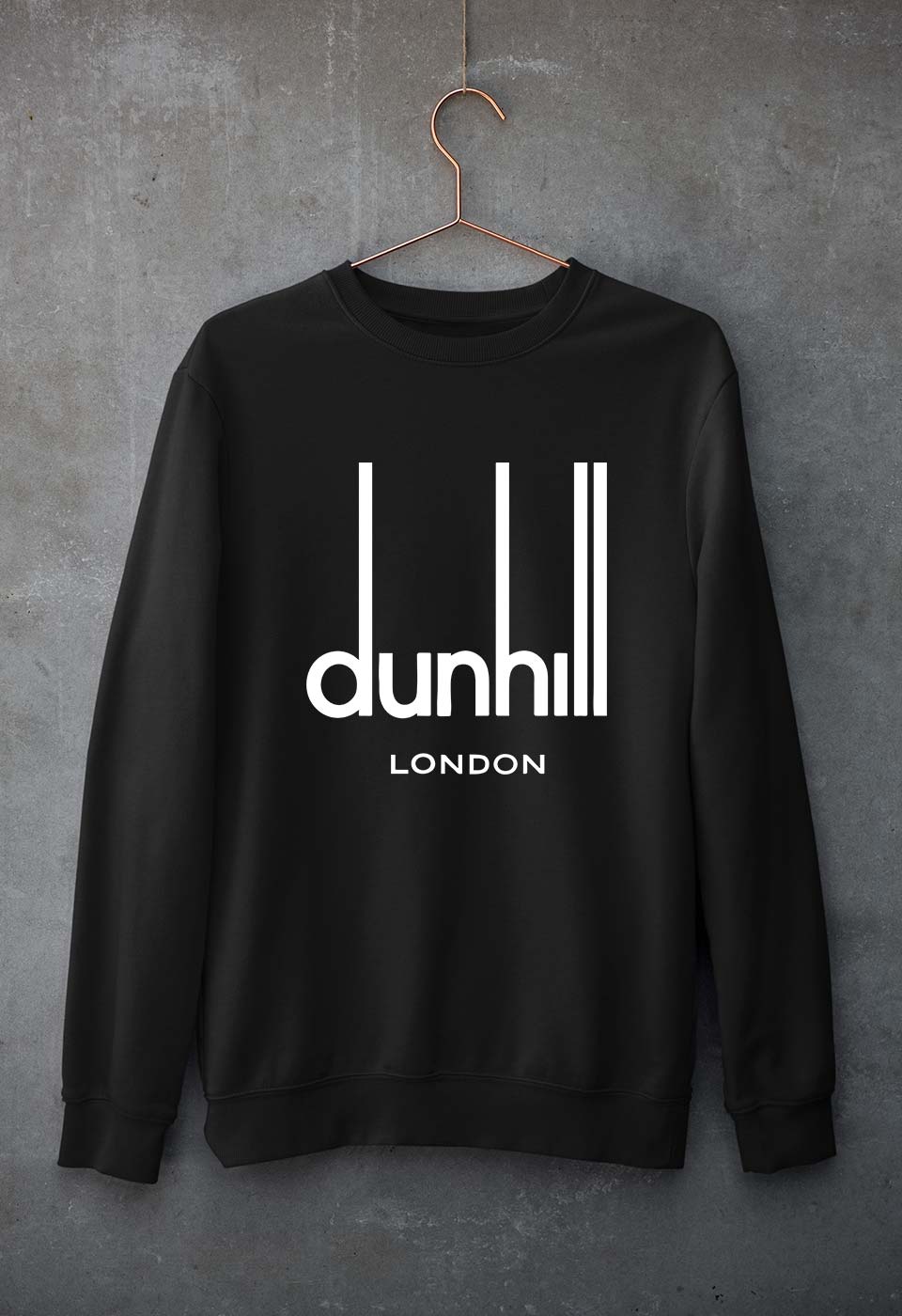 Dunhill Unisex Sweatshirt for Men/Women-Black-Ektarfa.online