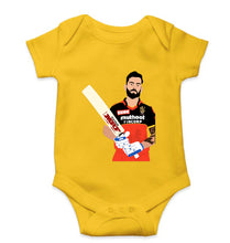 Load image into Gallery viewer, Virat Kohli Kids Romper For Baby Boy/Girl-Yellow-Ektarfa.online
